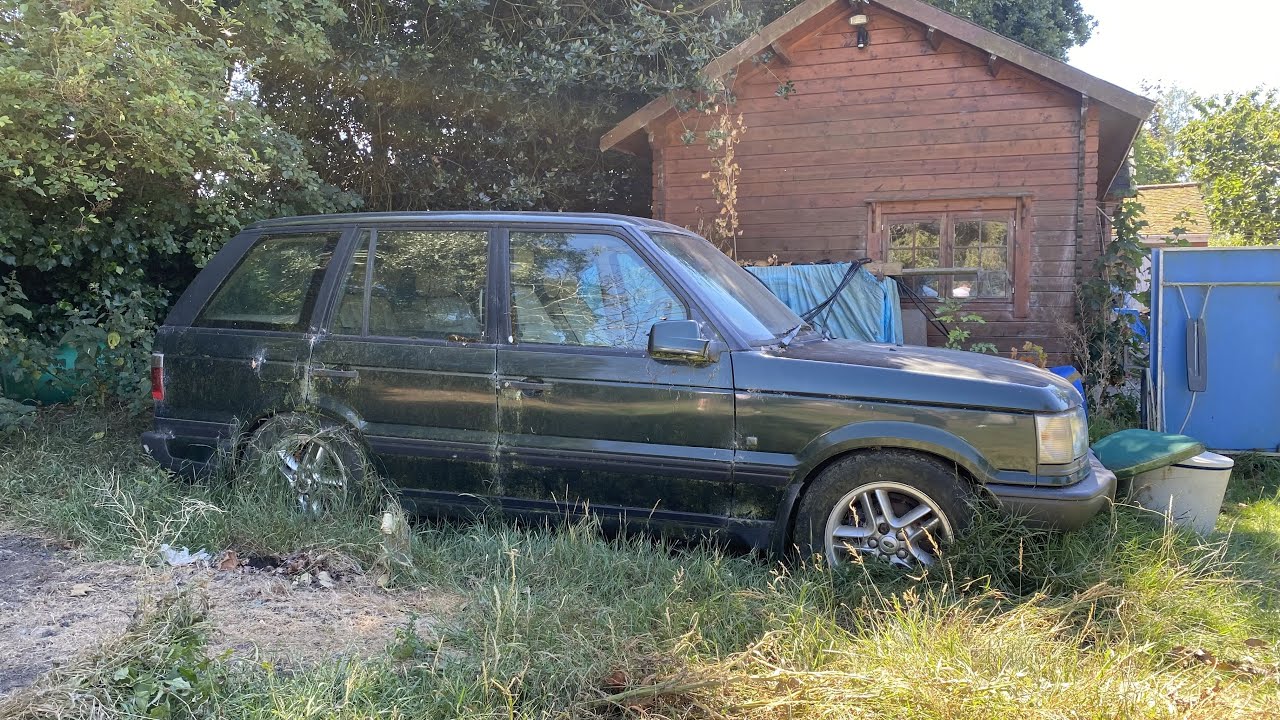 FREE ABANDONED RANGE ROVER P38 DHSE WILL IT RUN ???