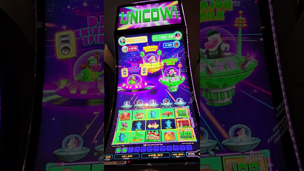 Unicow on Triple Blast Planet Moolah