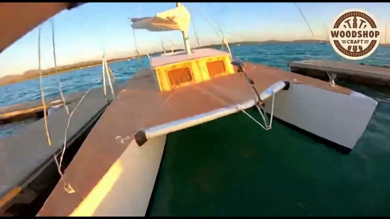 Build Ultimate Catamaran From Scratch Step by Step Plans & Test
