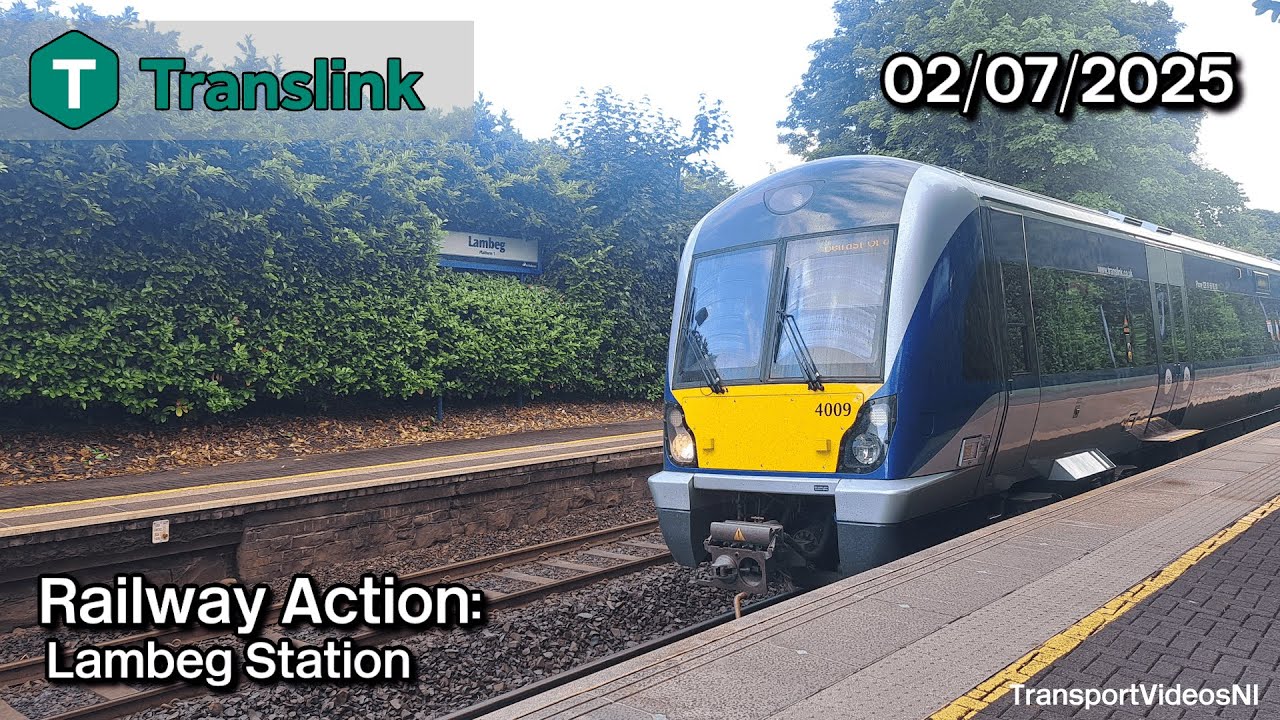 Railway Action | Lambeg Station | 02/07/25