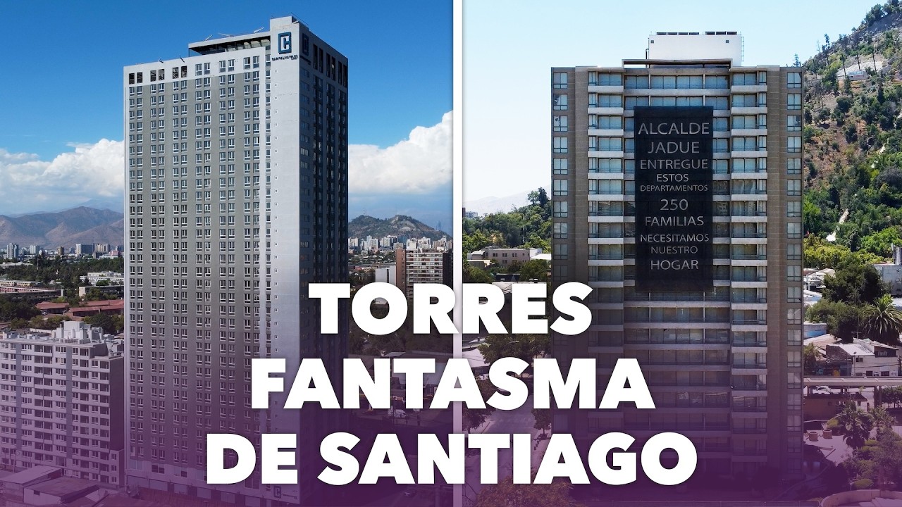 Edificios fantasma de Santiago. ¿Por qué llevan años vacíos?