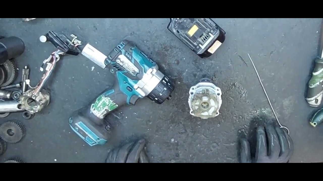 Makita  Cordless Impact Driver Drill DHP481 DIY Diagnose and repair