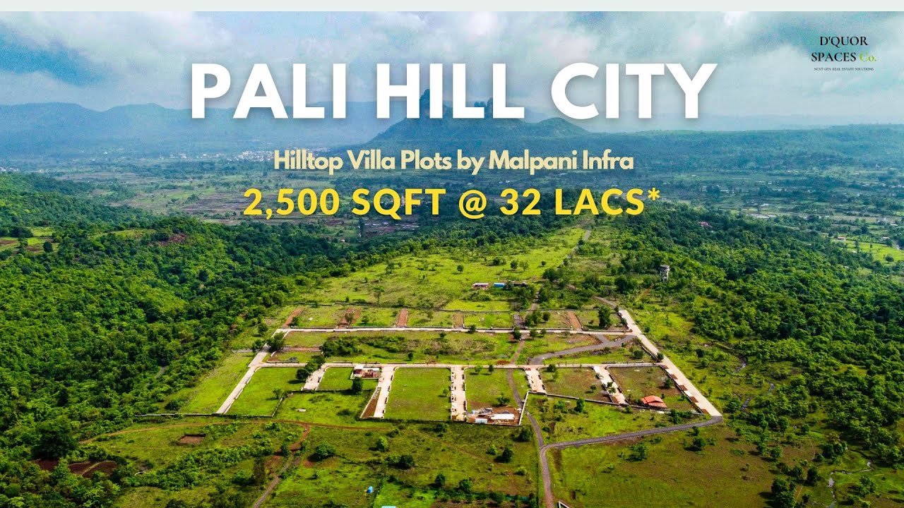 Pali Hill City | Hilltop Nature-Centric Weekend Home Plots in Pali @ 40 mins from Imagica/Khopoli