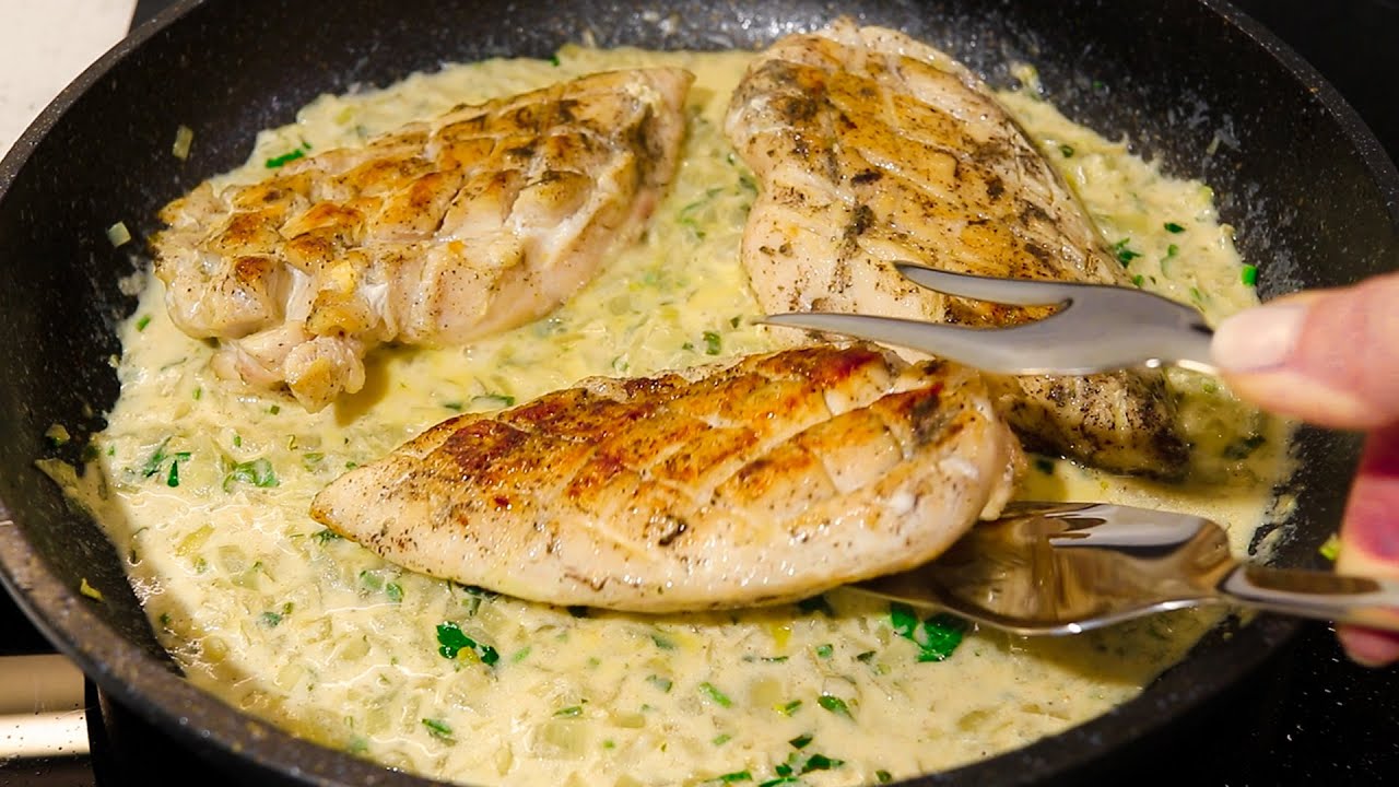 Мало кто так готовит куриные грудки! Вкусный ужин из самых простых продуктов!
