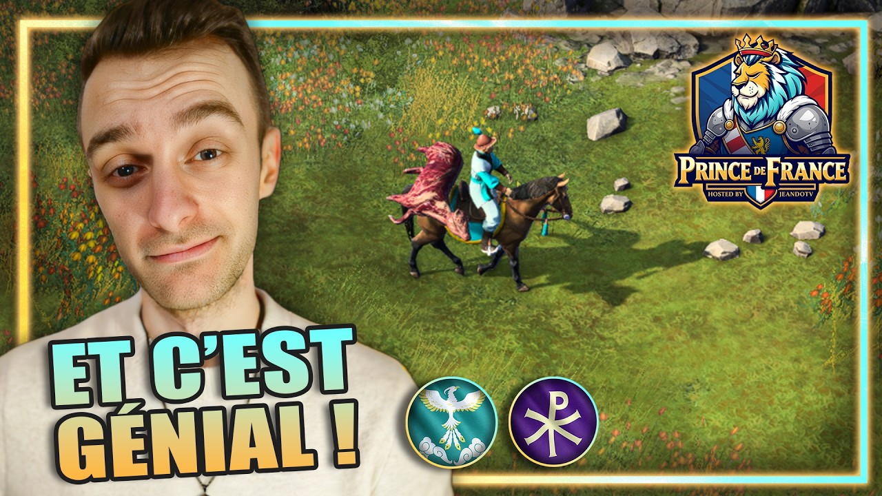 #3 ENFIN Zhu Xi SANS pro scout ! Lostki vs Cosmos - Prince de France - Qualifs - Cast Tournoi AOE 4