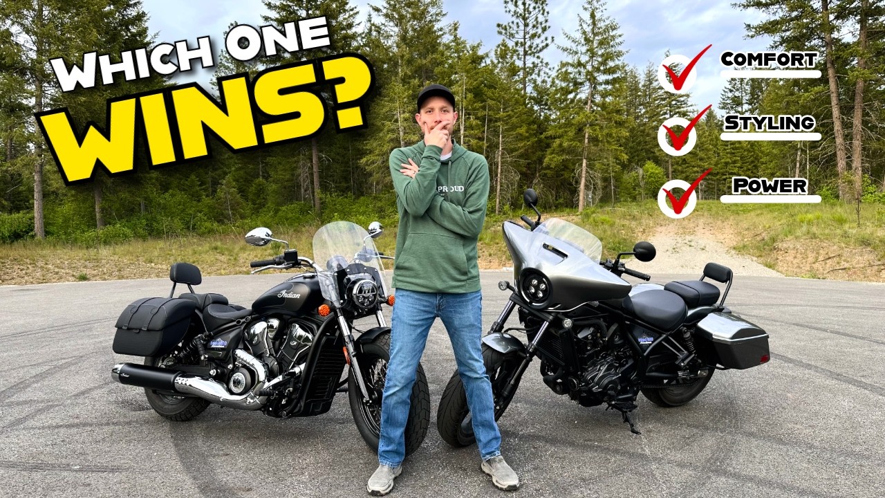 Honda Rebel 1100T против Indian Super Scout &mdash; какой мотоцикл выбрать?