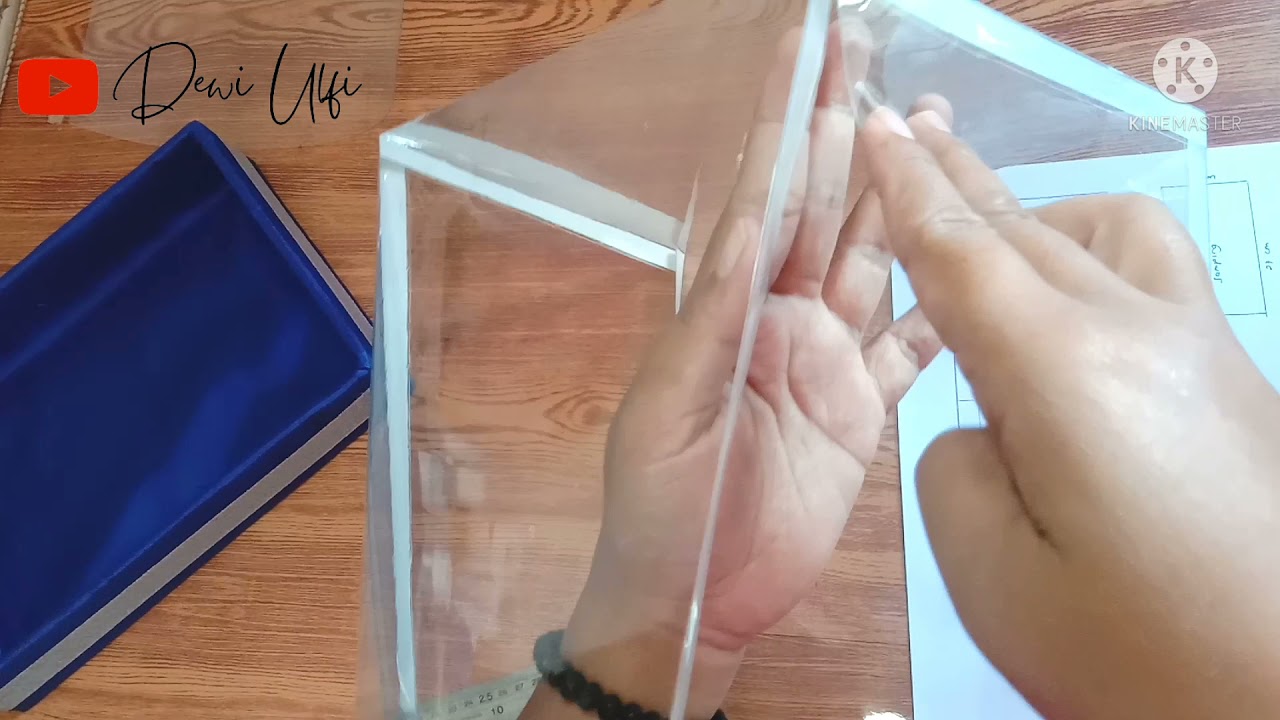 Cara Membuat Tutup Mika Box Hantaran