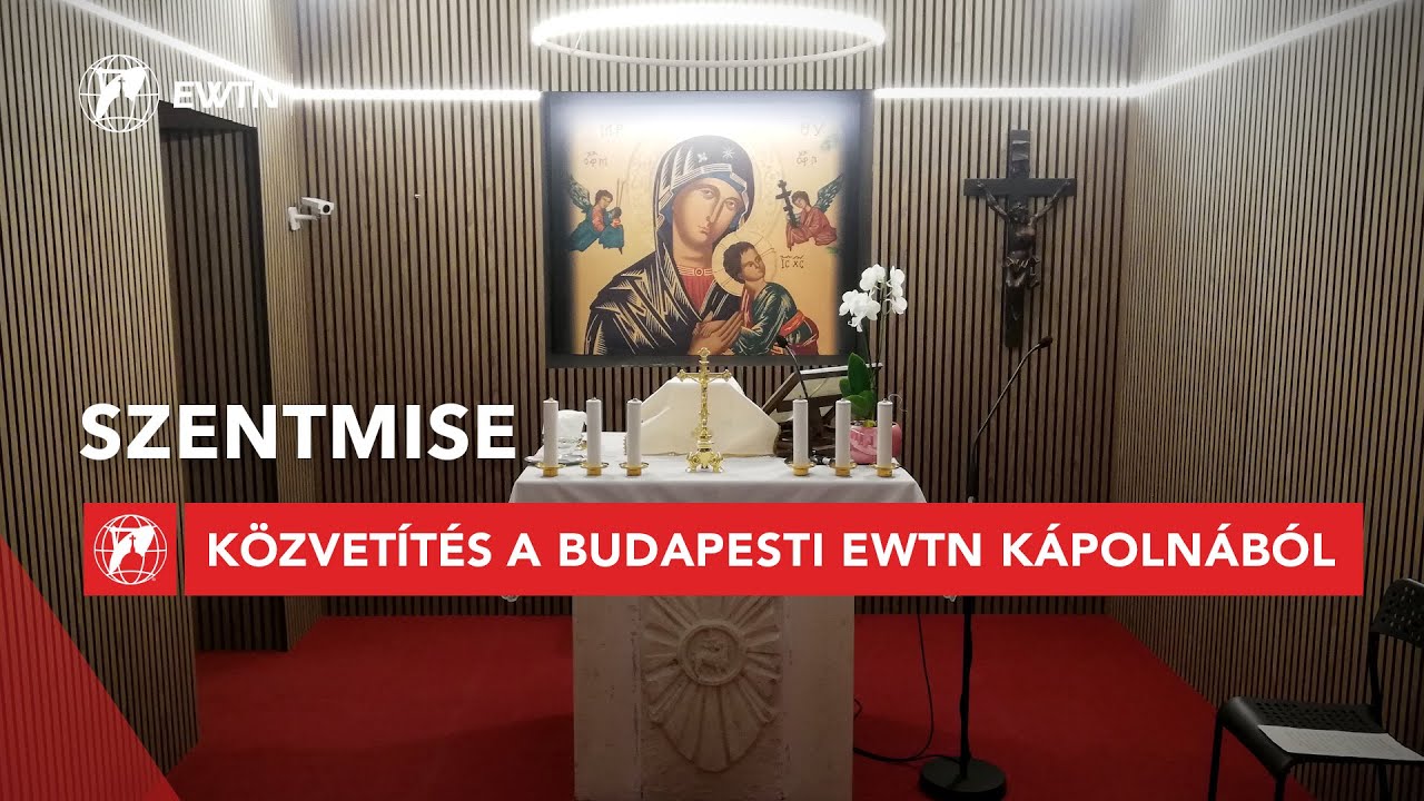 Canterbury Szent Ágoston püspök emléknapja - szentmise az EWTN Kápolnából 2024.05.27.