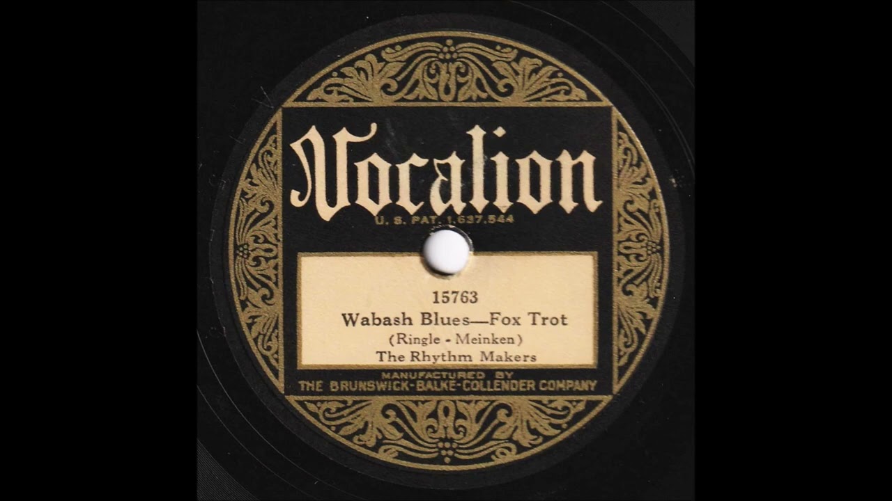 The Rhythm Makers "Wabash Blues" Los Angeles 1928