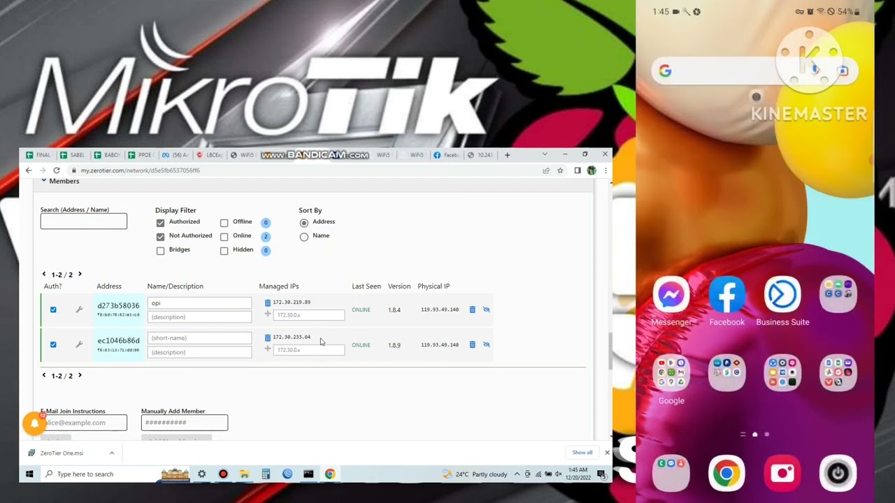 WiFi5-Soft HOW TO USE ZEROTIER & NGROK IN THE SAME TIME.