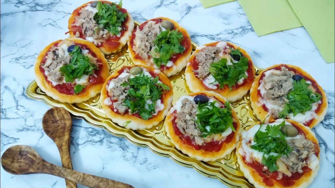 ميني بيتزا رائعة و سهلة لمائدة الإفطار في رمضان أو لمشروع منزلي مربح🤑🍕🌙