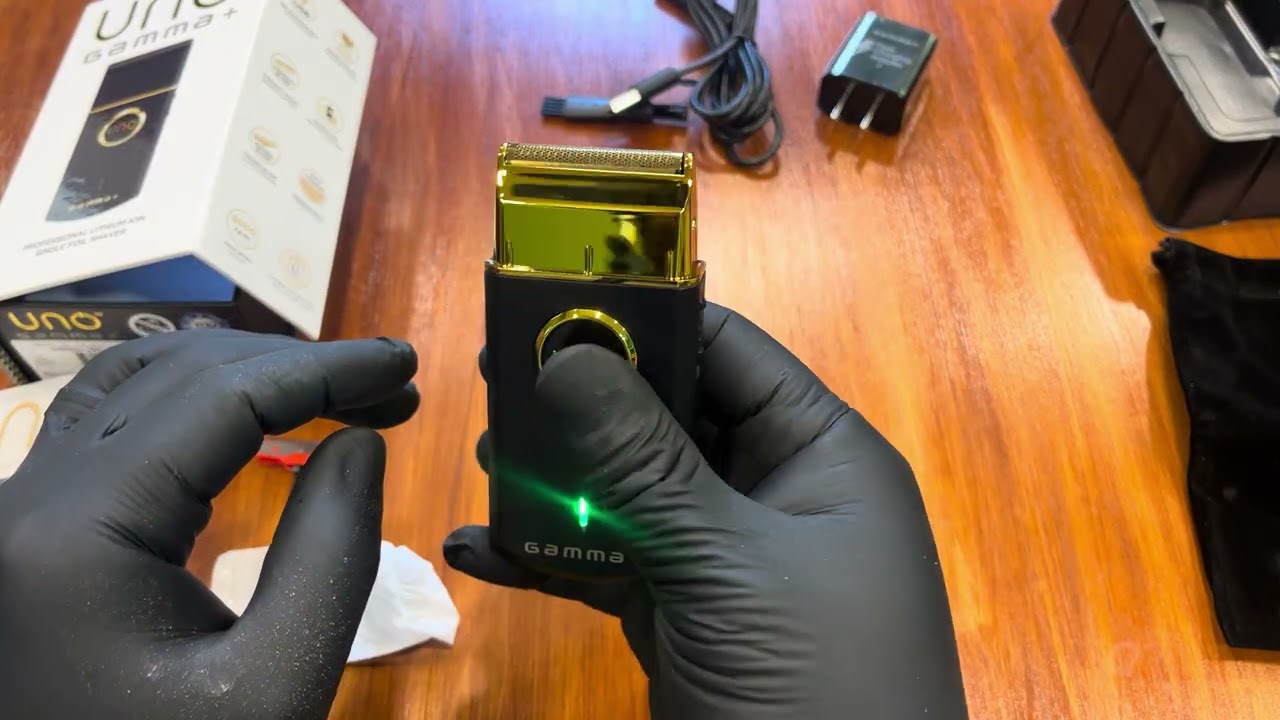 Gamma + UNO Single Foil Shaver Review 