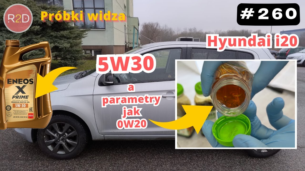 5W30 jak 0W20, Hyundai i20, Eneos #260
