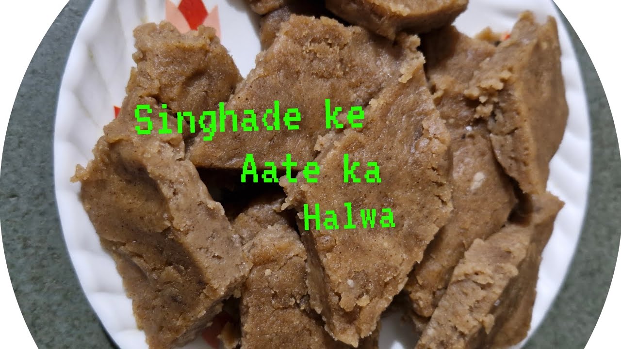 #singhade ke aate ka halwa#😋♥️