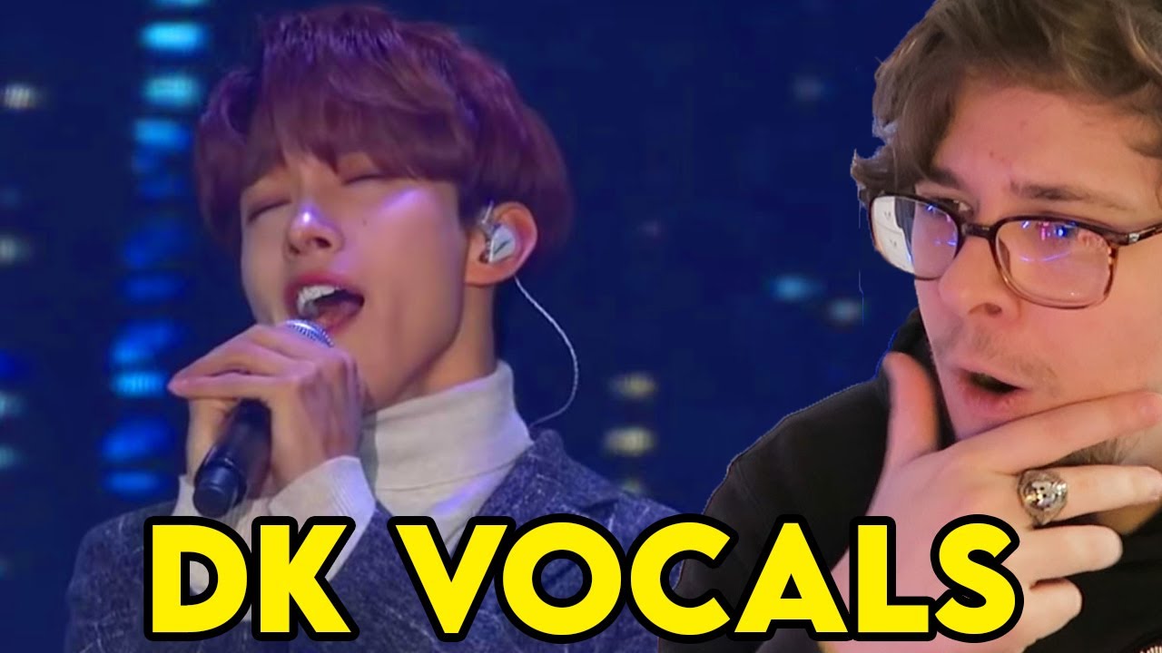 *новый фанат SVT* реагирует на вокал SEVENTEEN DK (живой вокал dokyeom)