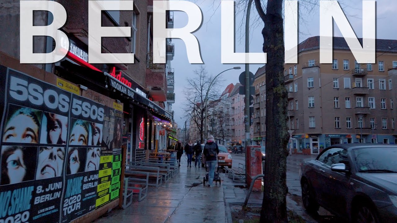Berlin Walking Friedrichshain Ostkreuz 🇩🇪  [4K] Germany 2020