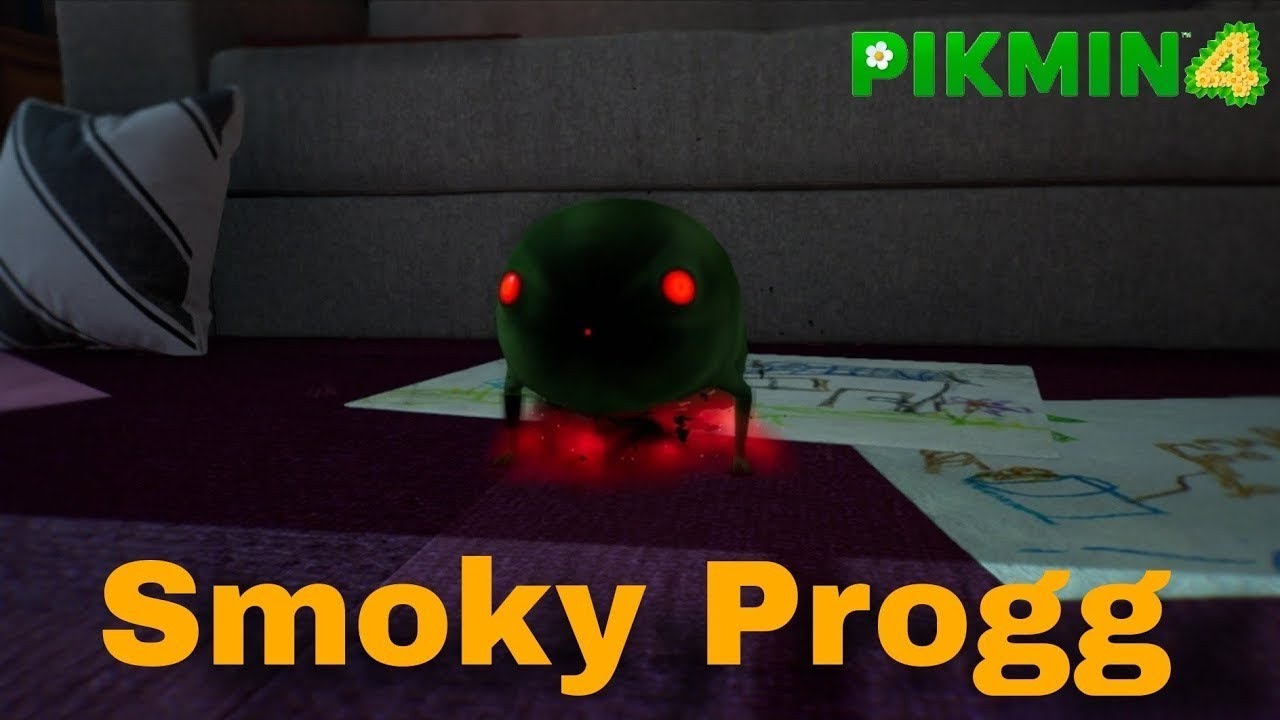 Smoky Progg Boss Fight Foot Of The Stairs Pikmin 4