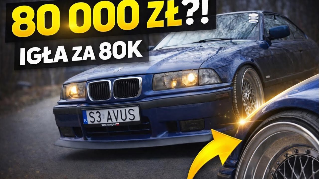 E36 za 80k?! Kto tyle wkłada w starą BMW? 