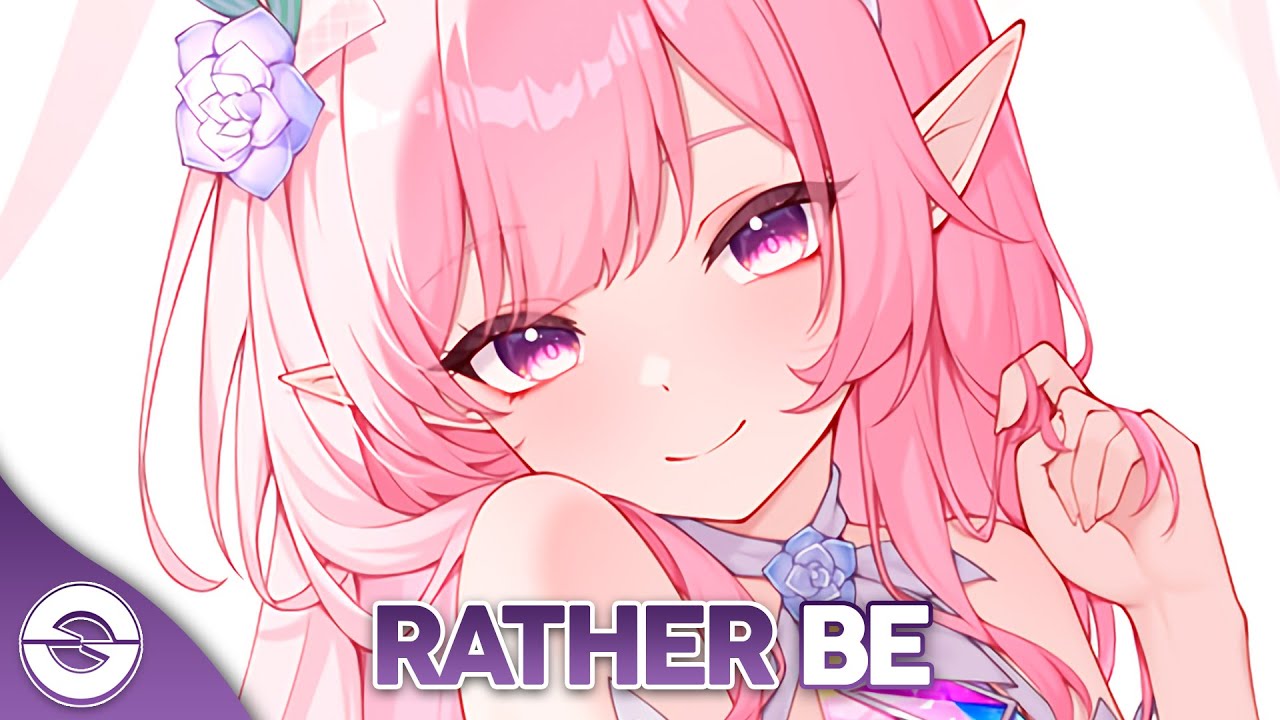 Nightcore - Rather Be (Techno Version) (Lyrics)