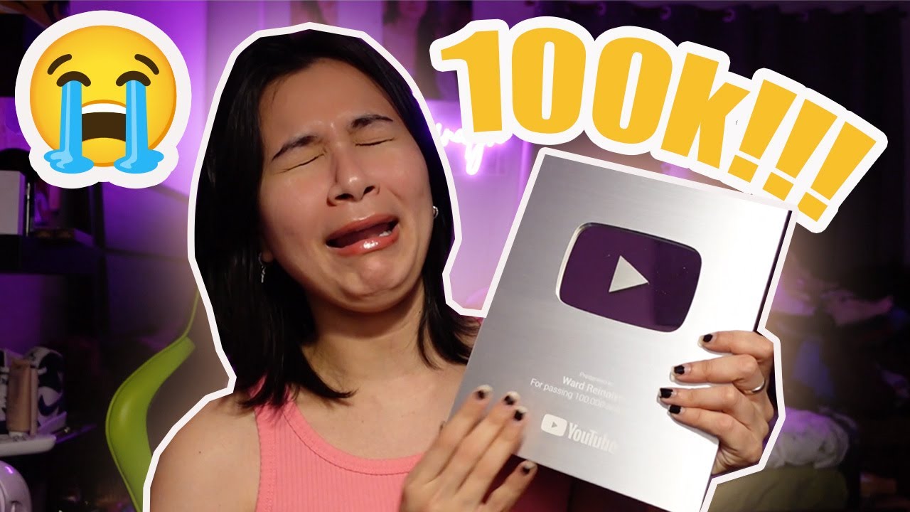 UNBOXING MY SILVER PLAY BUTTON | Ward Reinalyn
