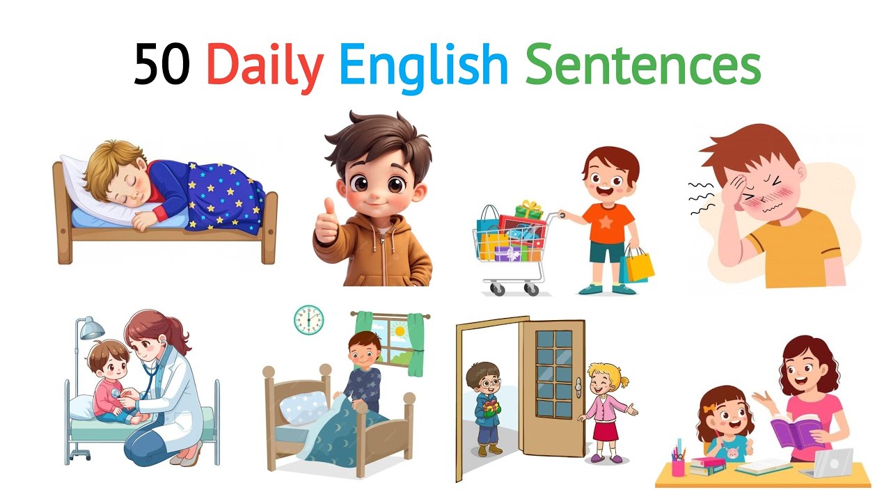 50 Daily English Sentences with Common Usage #english #education #dailyenglishsentence #shorts #for