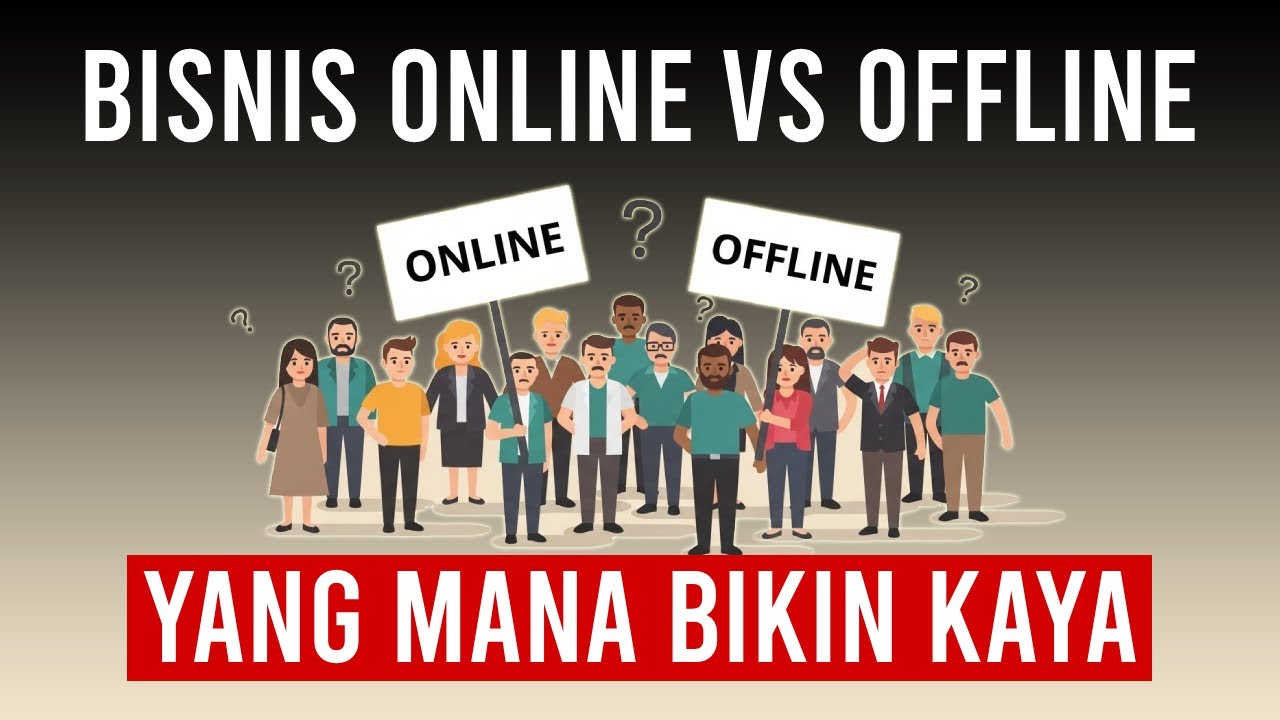 Bisnis Online vs Offline: Mana Sebenarnya yang Bikin Kamu Cepat kaya ?
