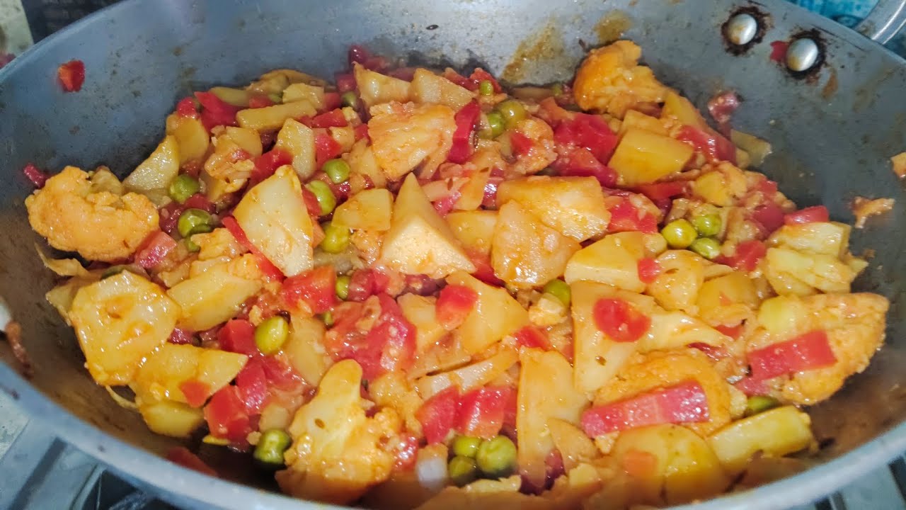 Holi Special Mix Sabji | Rangon Jaisa Swadisht Tadka Wali Sabji 
