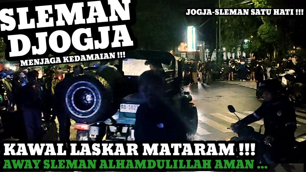 TERBARU PSBK 2 - 4 PSIM  ( HOME SLEMAN KONDUSIF )‼️Situasi SUPORTER PSIM JOGJA mengawal dari SLEMAN 