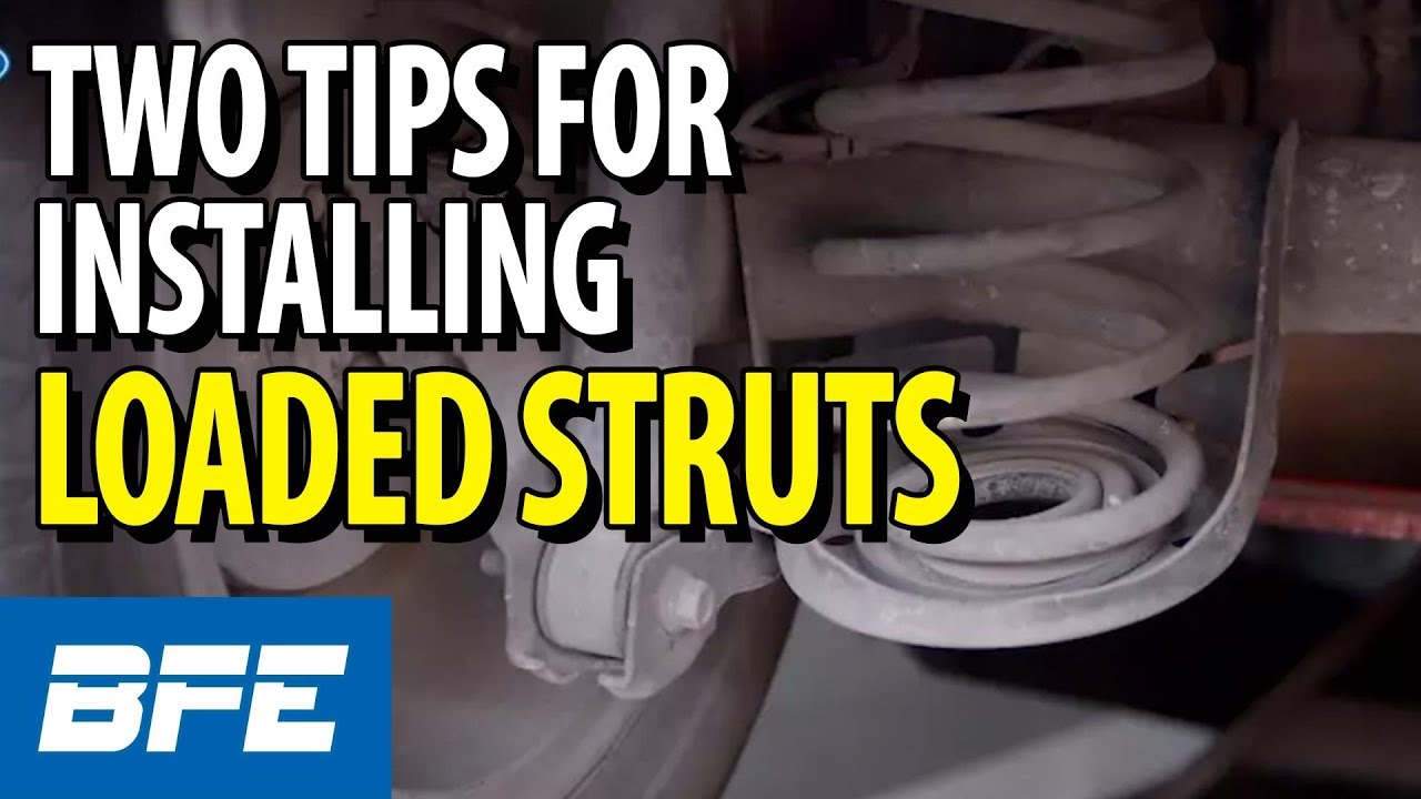 Two Tips For Installing Loaded Struts | Maintenance Minute