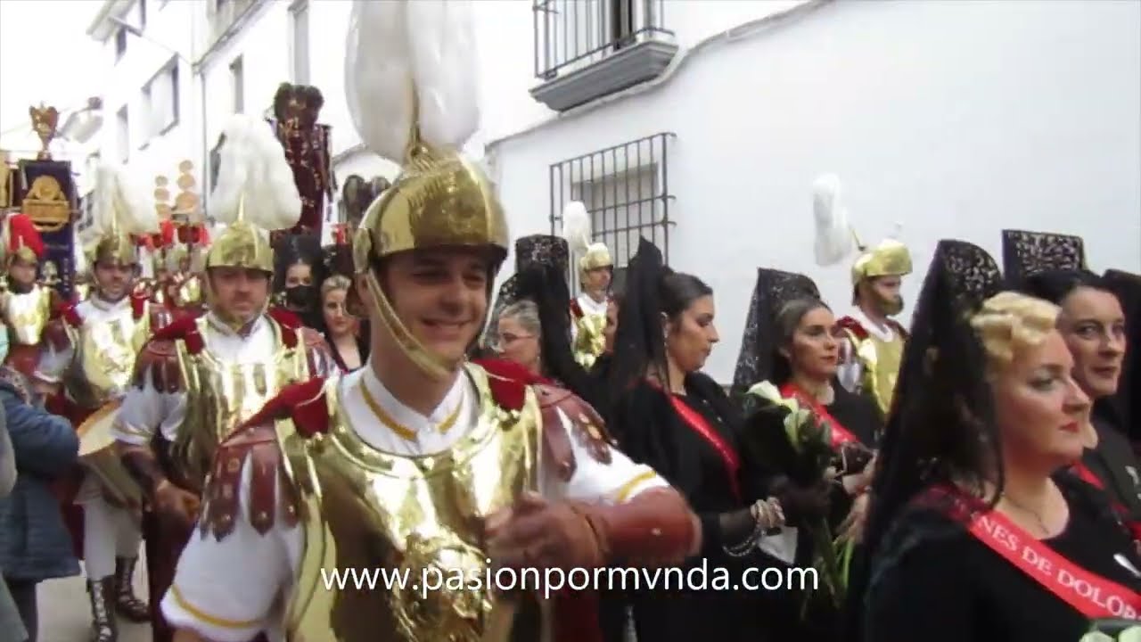 Ronda de la Centuria Romana Munda el Viernes de Dolores de 2022