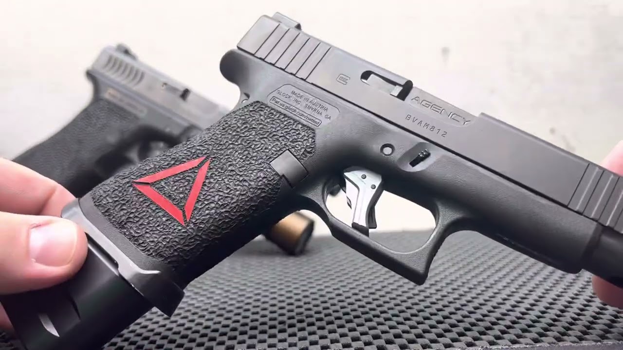 Stippling and cerakote on the p80