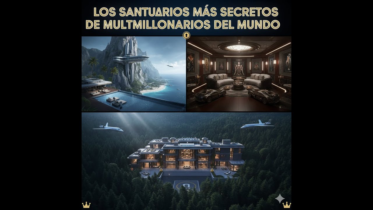 Opulencia invisible: Los santuarios más secretos de multimillonarios del mundo