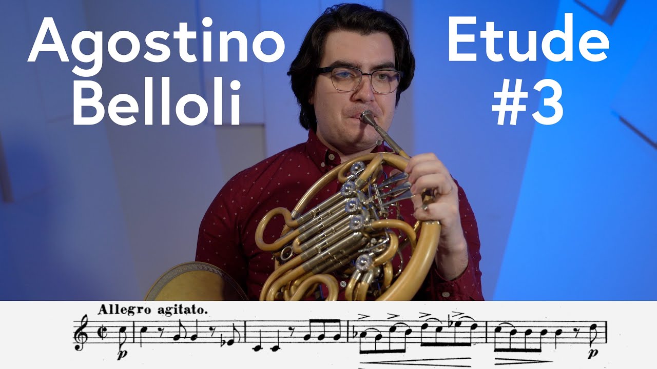 Agostino Belloli, Etude #3 from 