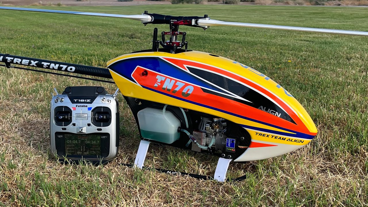 Alan Szabo Jr. ALIGN TN70 Test flight
