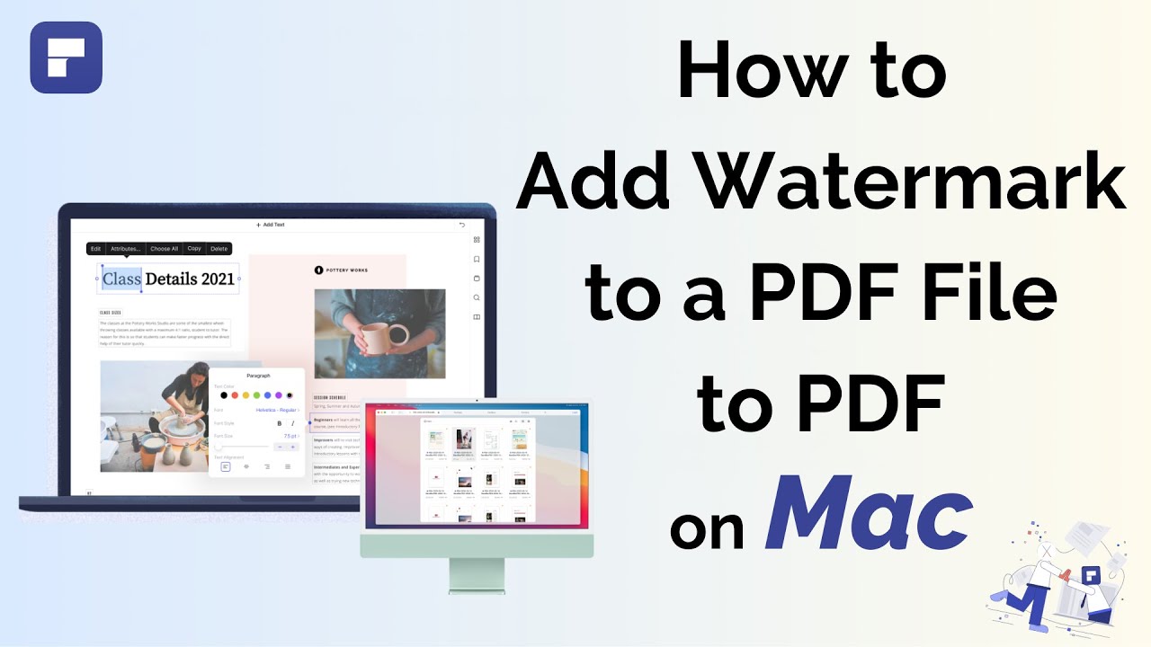 How to Add a Watermark to a PDF File on Mac | Wondershare PDFelement 8