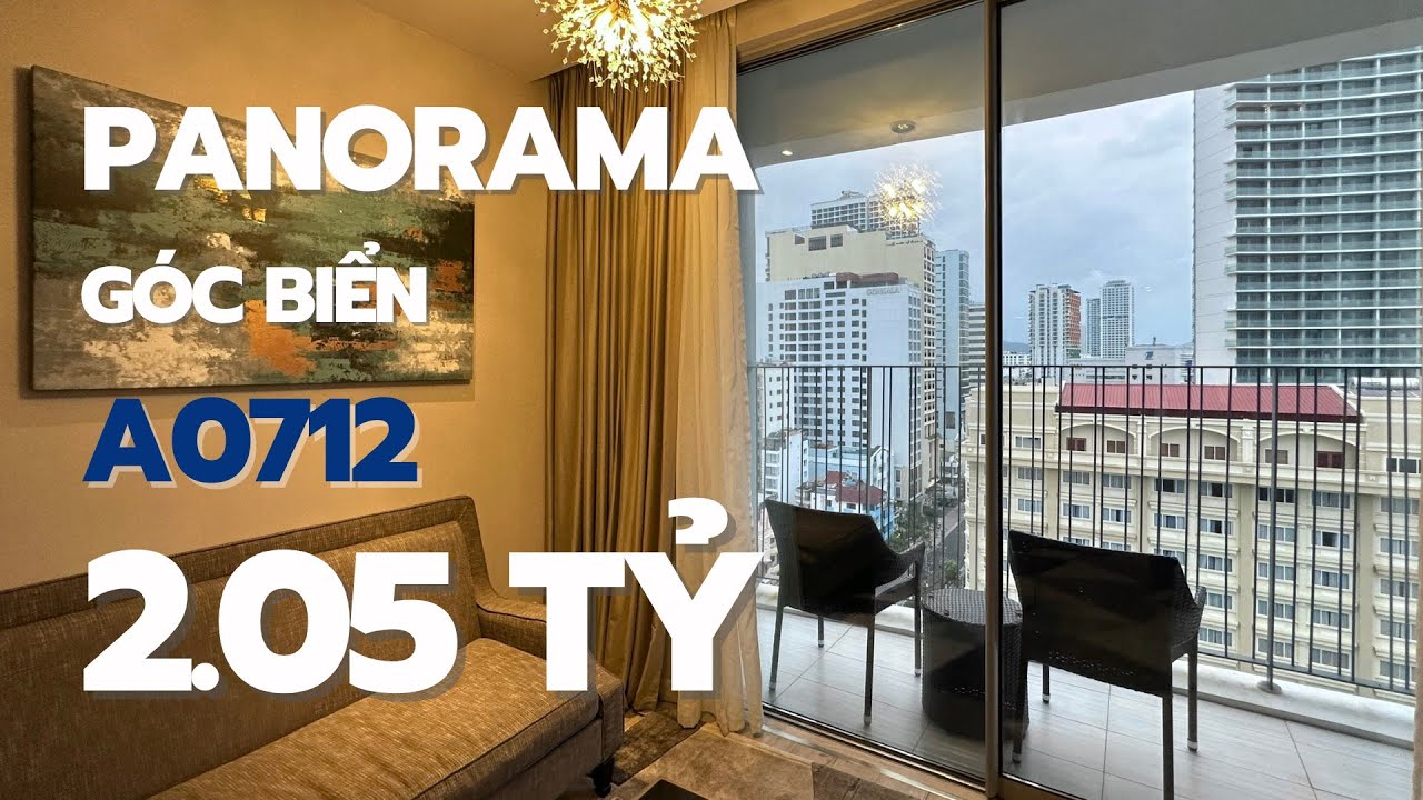 Bán Nhanh Căn Hộ Góc Biển Panorama Nha Trang - Vừa Sang Vừa Chill, View Cực Xịn
