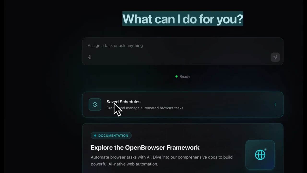 Saved Login scheduled workflow