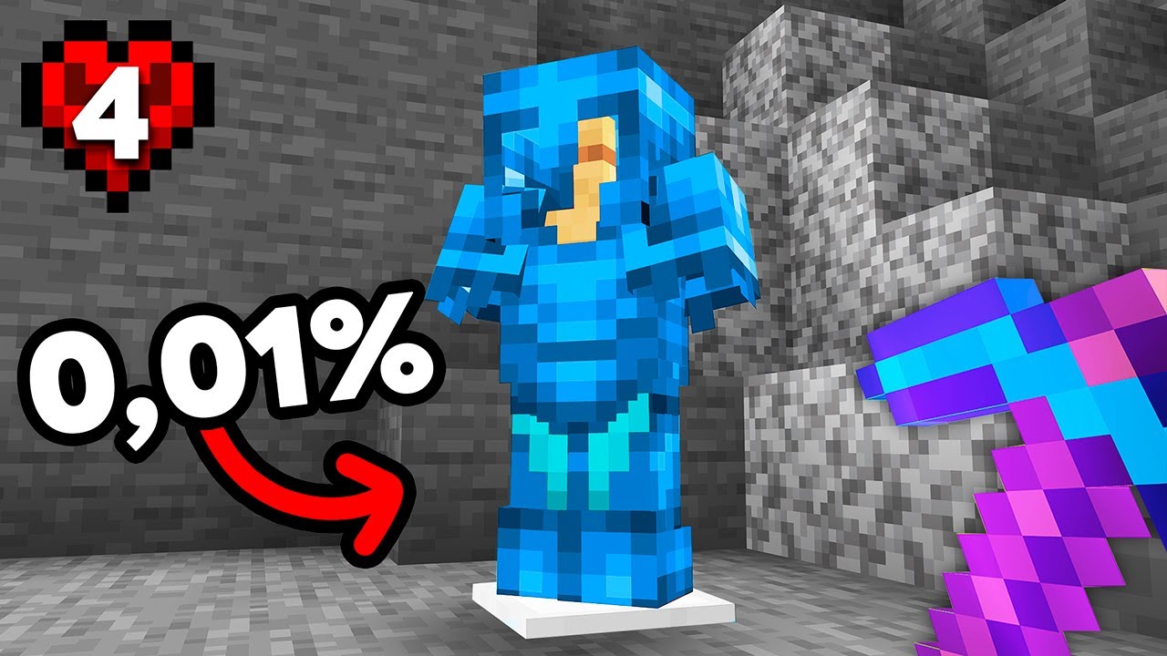 J'ai obtenu la MEILLEURE armure sur Minecraft Hardcore