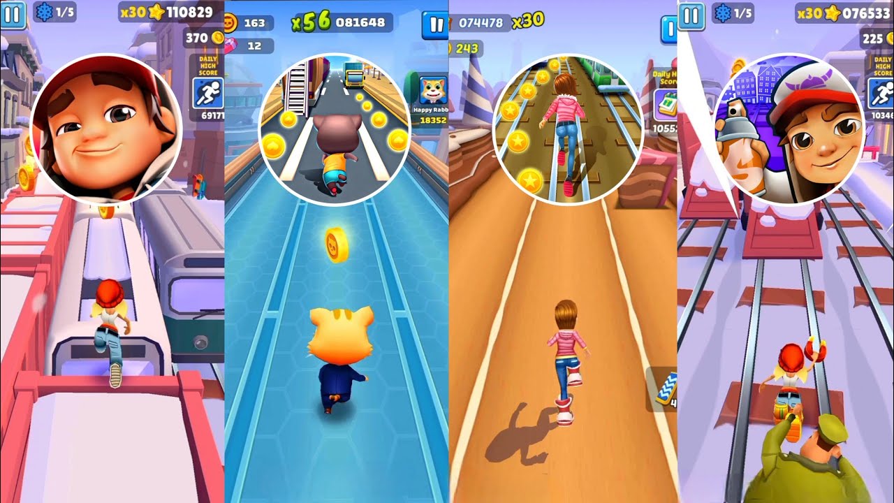 Subway Surfers City, Cat Runner, Subway Princess Runner, Subway Surfers, best gameplay 🔥