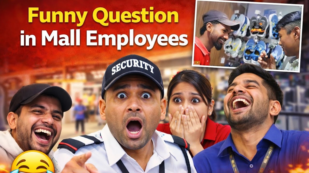 Funny question with mall employees 🤣