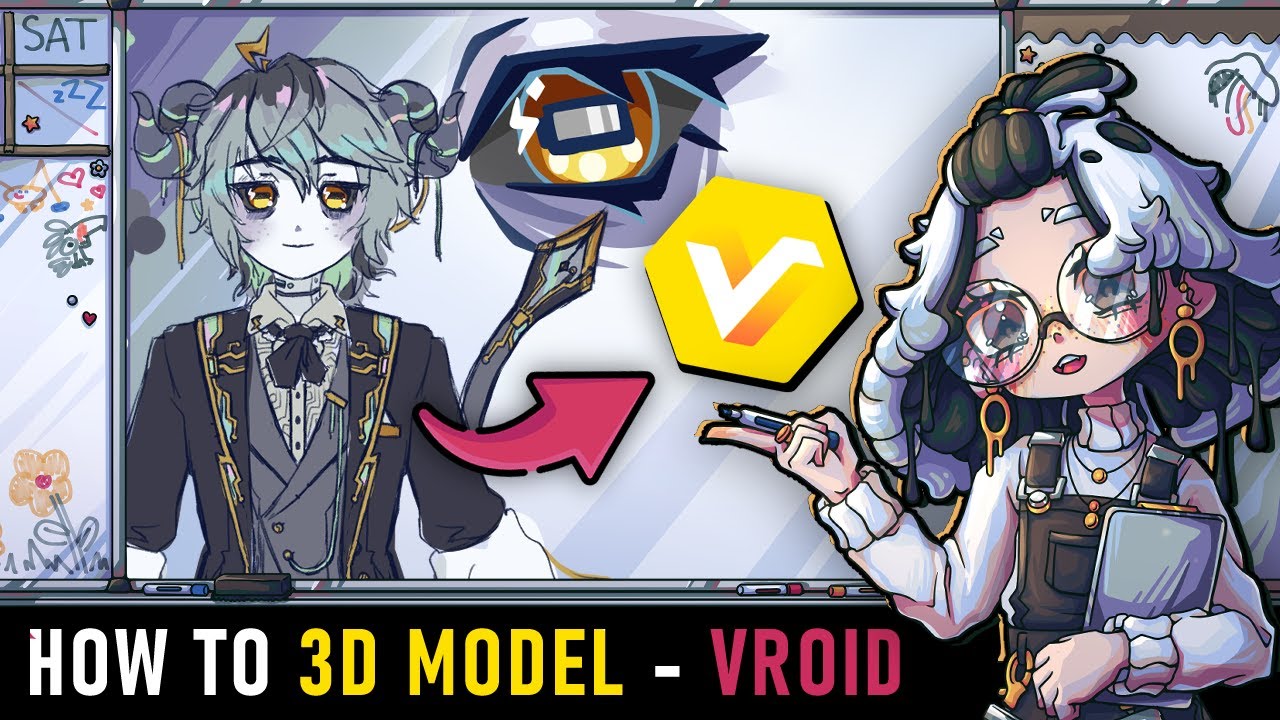 How to Make a 3D Vtuber Model for FREE in Vroid (+ making a model for 