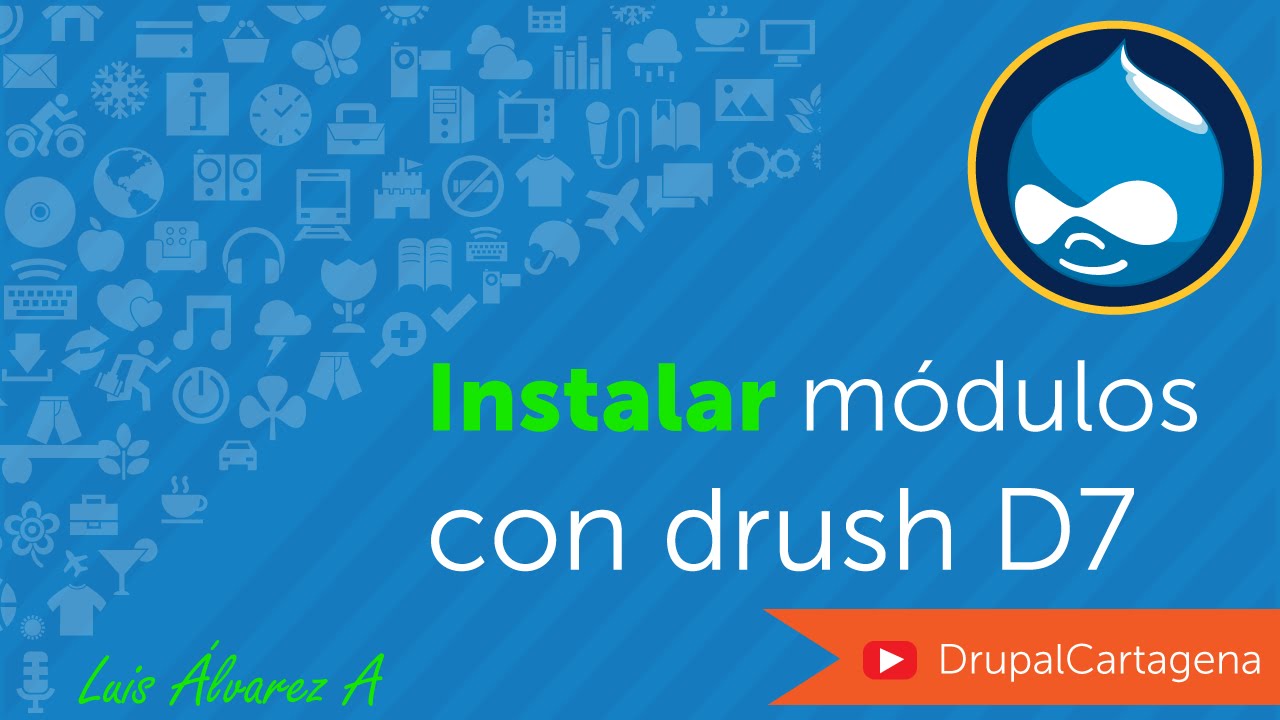 Cómo instalar módulos con drush en Drupal 7