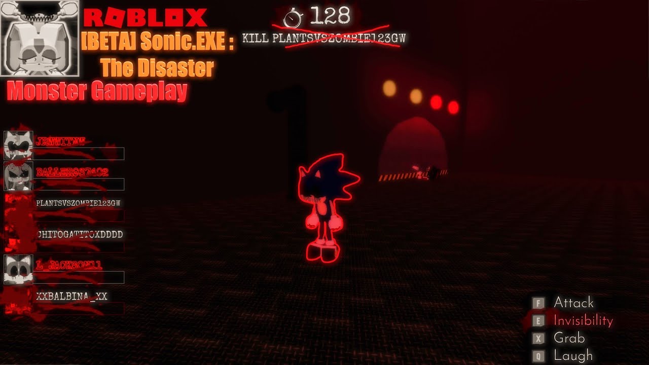 [BETA] Sonic.EXE : The Disaster (EXE Gameplay)