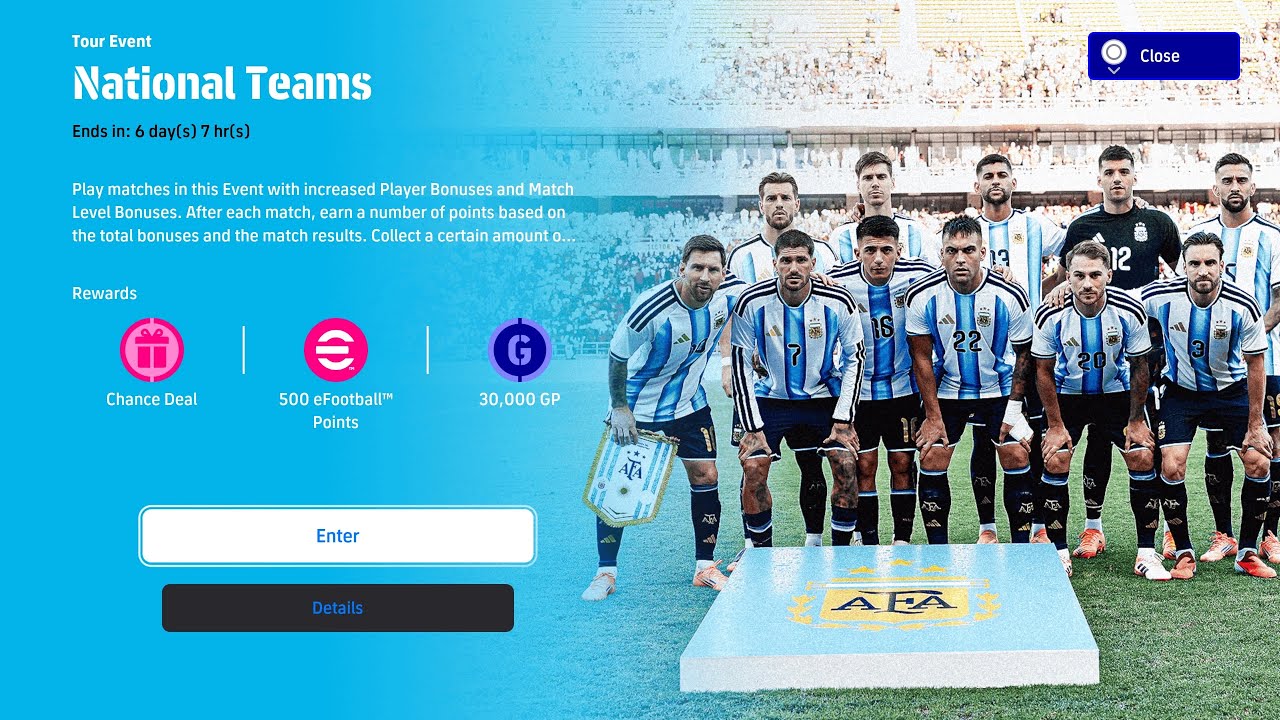 eFootball Events - التعنيف الاسبوعي
