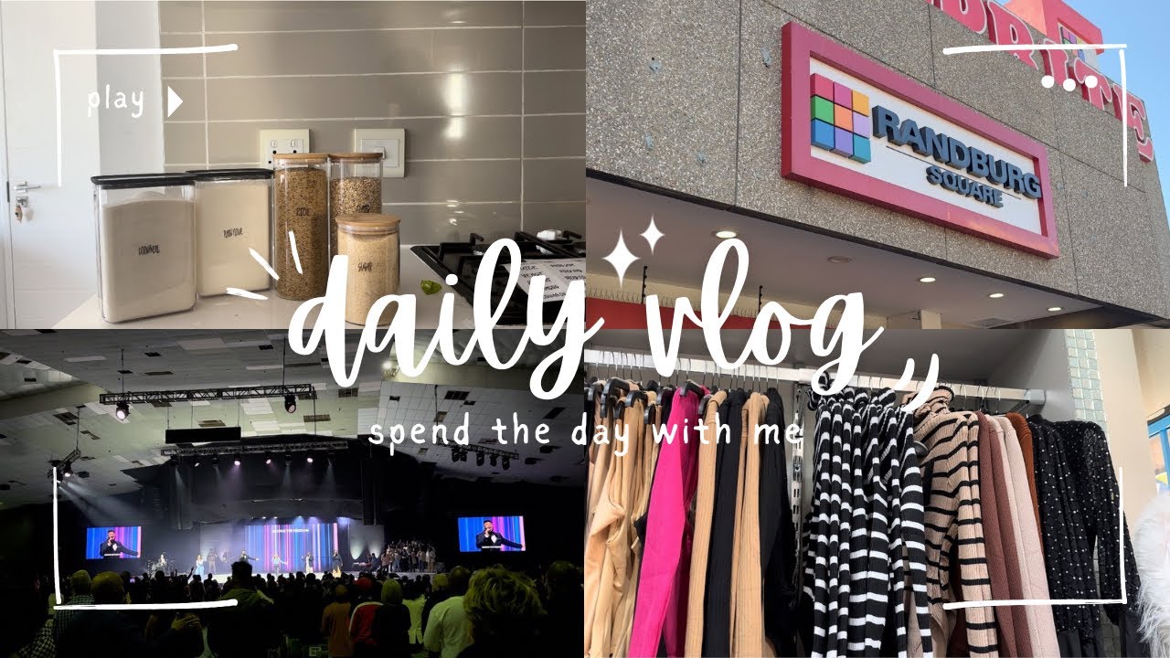 Daily Drop Week: Day 4|A day in my life|Weekend routine|Church|Homeware haul|Clothing haul Shopping