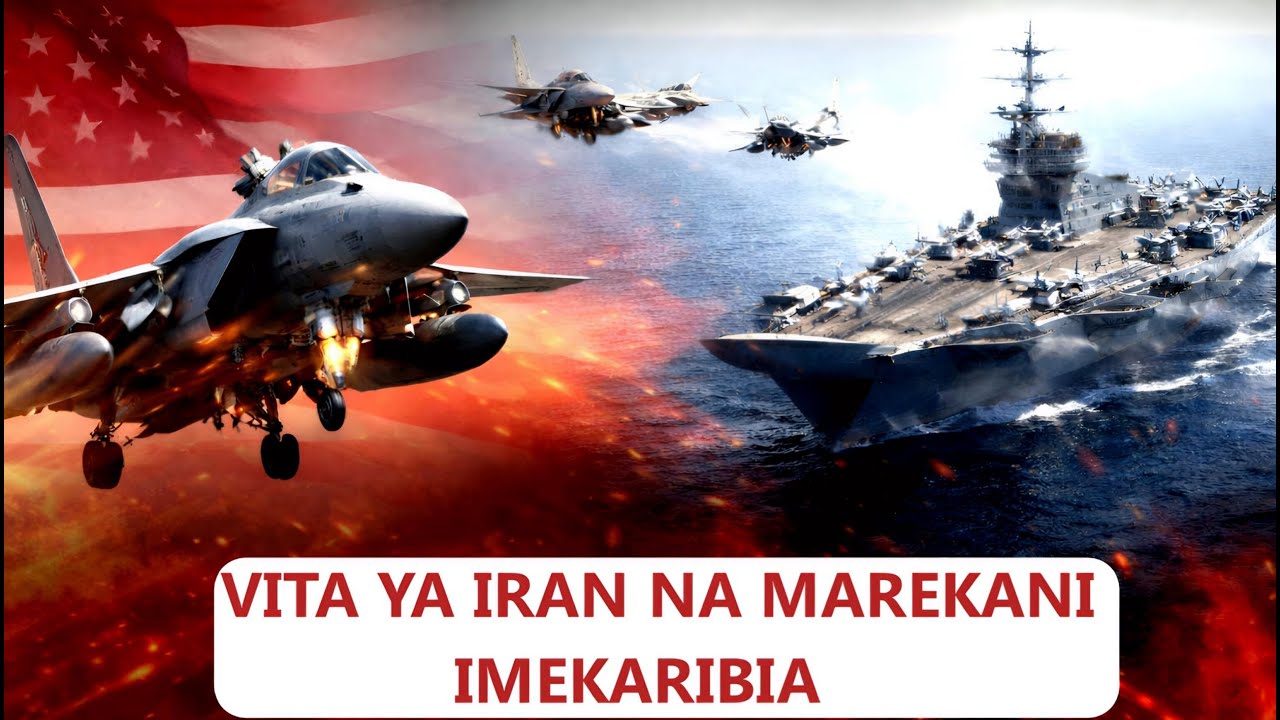 HALI NI TETE: NDEGE ZA MAREKANI ZAFANYA MAZOEZI KARIBU NA ANGA LA IRAN