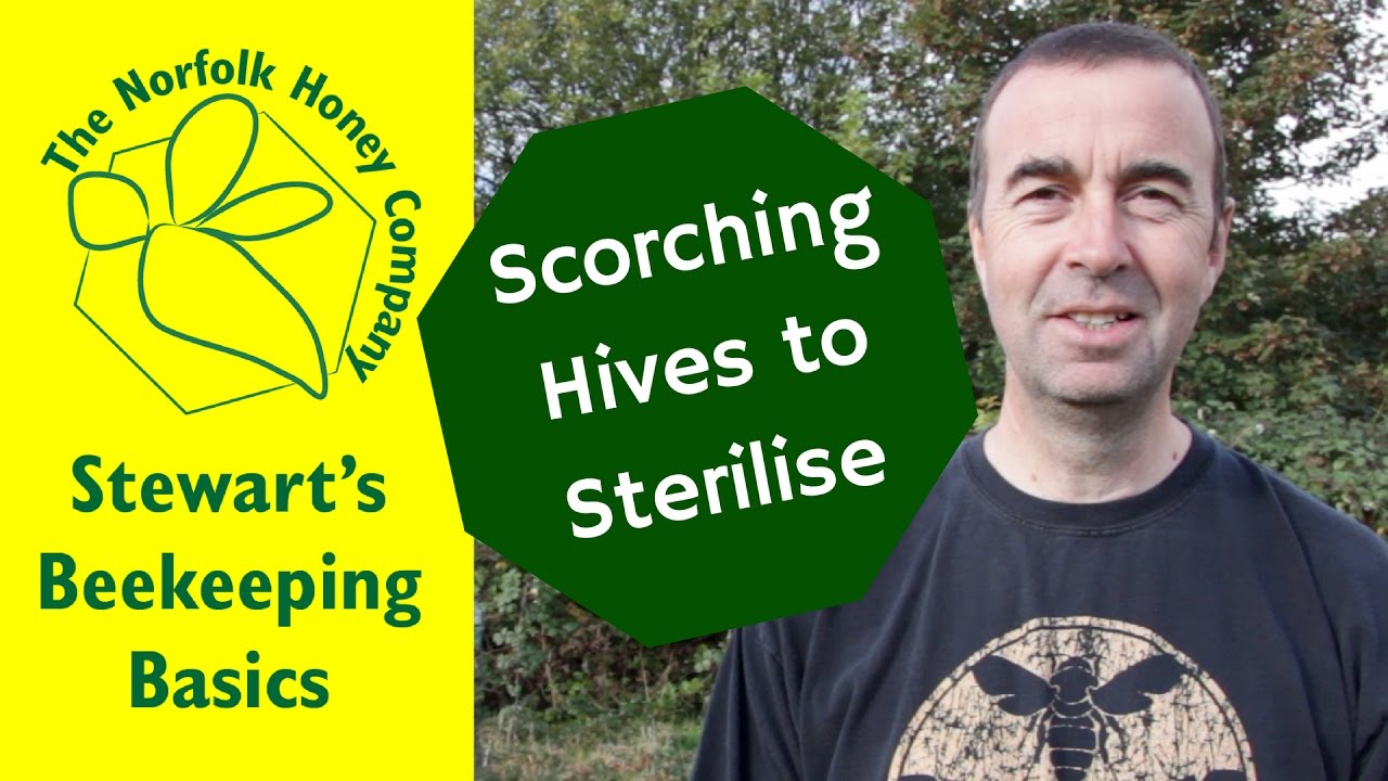 Beekeeping Basics - Sterilising Bee Hives using a Gas Torch - The Norfolk Honey Co.