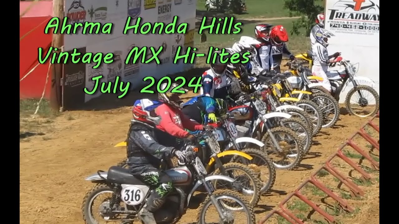 Ahrma Honda Hills Vintage MX hi-lites 2024