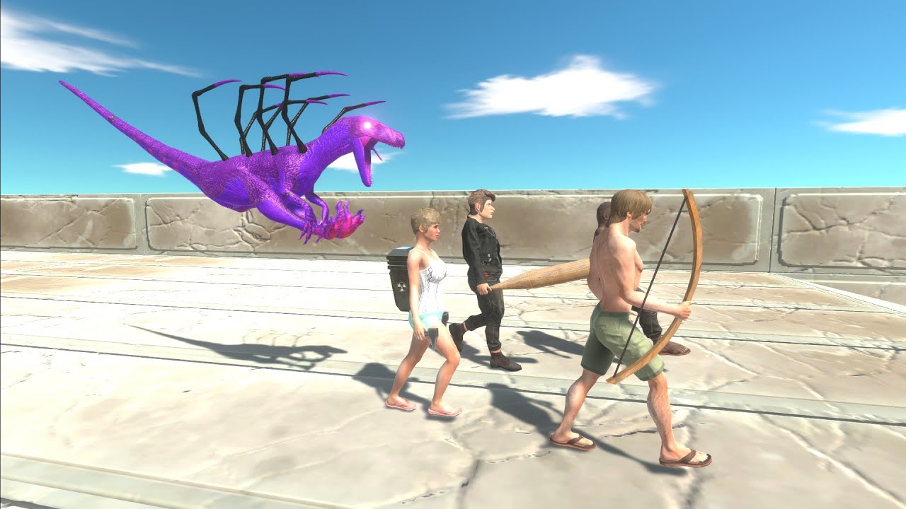 Escape from ALIEN DEINONYCHUS - Animal Revolt Battle Simulator Escape from Monster