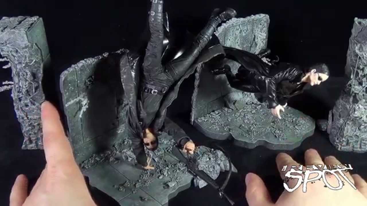 Toy Spot - McFarlane Toys The Matrix Trinity The Matrix Lobby Scene